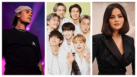 Justin Bieber, BTS and Selena Gomez all have staggering net worth.