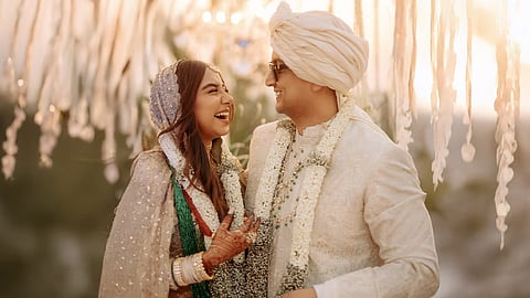 Prajakta Koli and Vrishank Khanal got married on February 25.