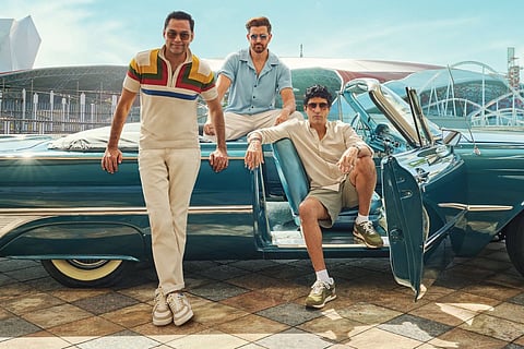 Abhay Deol, Hrithik Roshan and Farhan Akhtar