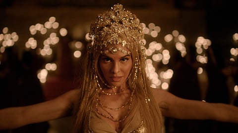 A screengrab from the video