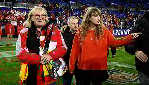 Donna Kelce spotted with Taylor Swift at a recent NFL match