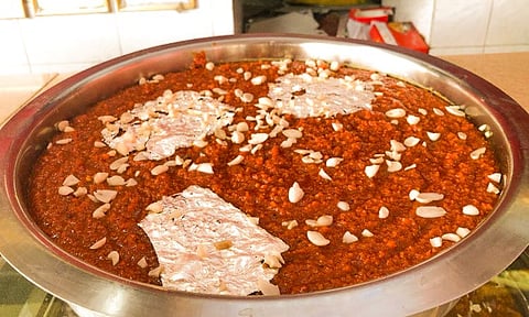 Jouzi halwa is a royalty-inspired treat!