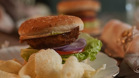 Chicken Farcha Burger