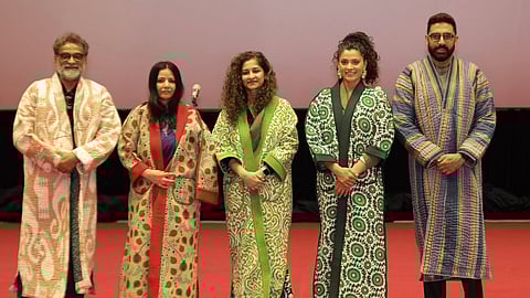 Saiyami Kher and Abhishek Bachchan’s Ghoomer shines at Uzbekistan Film Festival