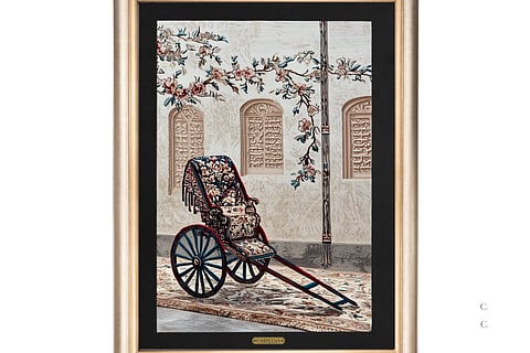 Artist Fannan Raza brings his new series on carpet art to Bengaluru’s Sublime Galleria