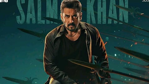 Salman Khan in Sikandar poster