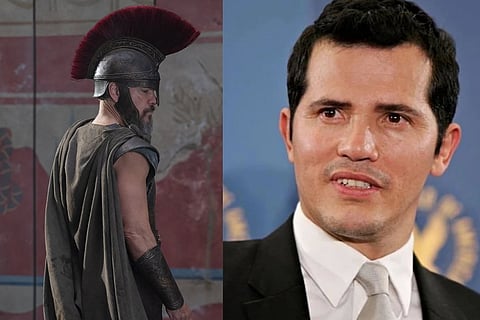 In frame (L-R): Matt Damon as Odysseus in a glimpse from The Odyssey; John Leguizamo