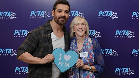 John Abraham becomes first honorary director of PETA India at its 25th anniversary