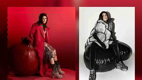 In frame: Anaita Shroff Adajania flaunting shimmery shoes in style