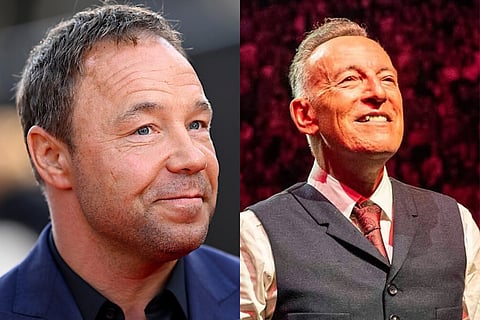 In frame: Stephen Graham and Bruce Springsteen