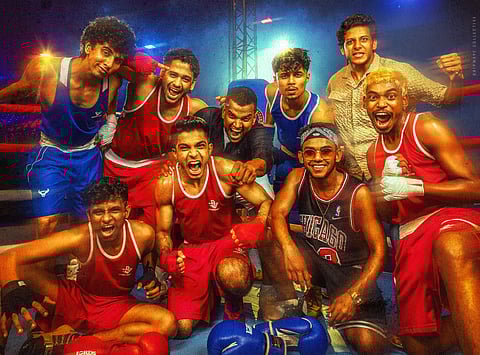 A poster for Alappuzha Gymkhana