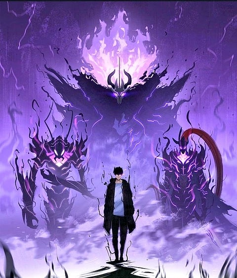 A poster for Solo Leveling