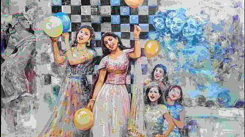 Ranjit Sarkar’s Prismatic Narratives in New Delhi explores complex human-spiritual emotions