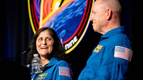Sunita Williams returned to earth after a 278-day mission