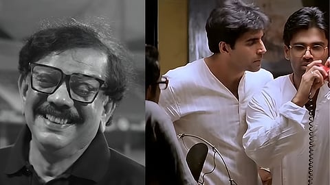 Priyadarshan (L); A snip from Hera Pheri (R)