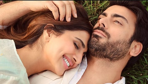 Fawad Khan and Vaani Kapoor in Abir Gulal