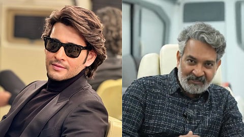 Mahesh Babu (L); SS Rajamouli (R)