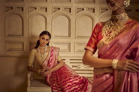 With the launch of its latest collection, Rakhumai, the brand, House of Vaarasa, pays homage to heirloom benarasi treasures