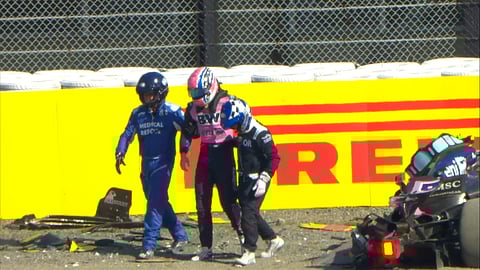 Jack Doohan crashes in FP2 at Japanese GP, causes red flag at Suzuka