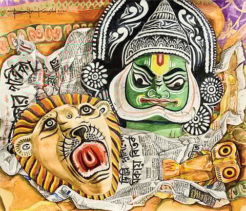 Pritam Kanjilal’s latest solo show opens in Mumbai this week