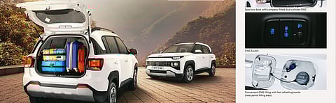 Hyundai EXTER Hy-CNG duo in EX trim