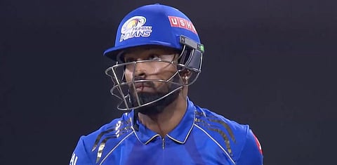 Hardik Pandya fights tears after Mumbai Indians crushing defeat to Royal Challengers Bangalore at Wankhede