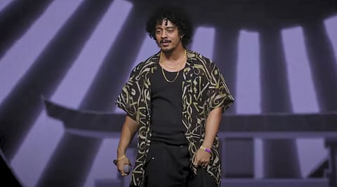 Hanumankind made his Coachella debut