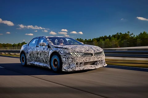 BMW M3 Electric first look faces social media backlash