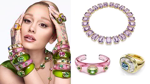 Swarovski unveils SS25 campaign with Ariana Grande, celebrating 130 years of radiance
