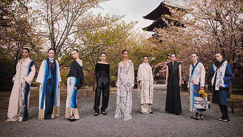 The Dior Fall 2025 collection in Kyoto