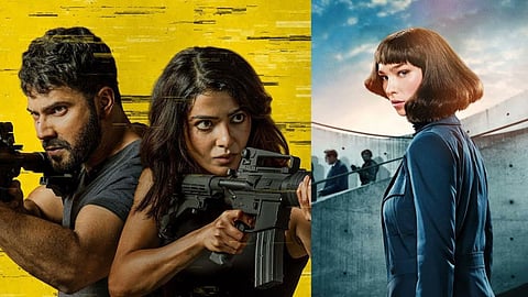 A poster for Citadel: Honey Bunny (L); A poster for Citadel: Diana (R)