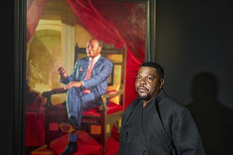 Kehinde Wiley's 'A Maze of Power' redefines African leadership portraits