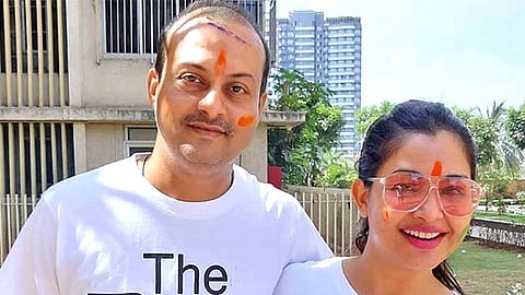 Piyush Poorey and Shubhangi Atre