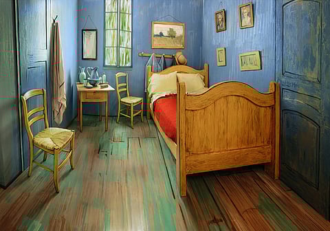 The Van Gogh room
