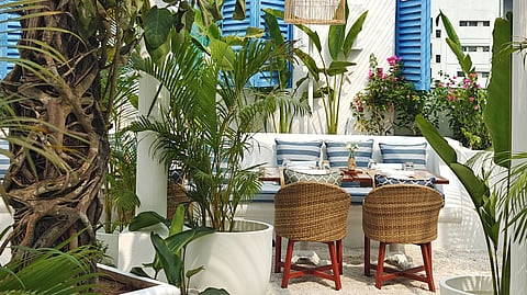 This chic café and bar debuts in Kolkata with Mediterranean charm and a sustainable soul