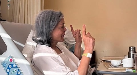 Zeenat Aman shares an album from her hospital bed