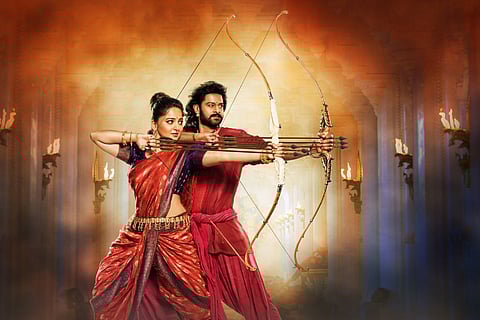 A poster of Baahubali 2