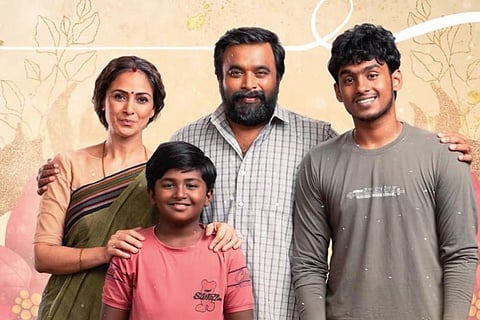 A poster of Tourist Family