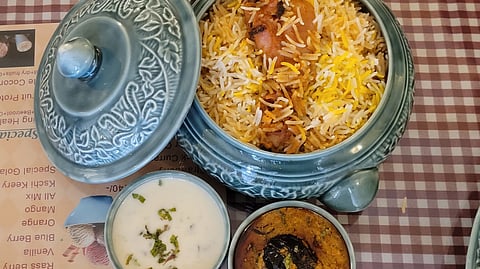Chicken biryani
