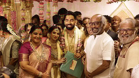 Rajinikanth with Preetha and Lushvin Kumar