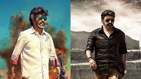 Rajinikanth (L); Nandamuri Balakrishna (R)