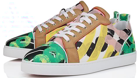 Christian Louboutin reveals a collaborative collection with surfer artist Otis Carey