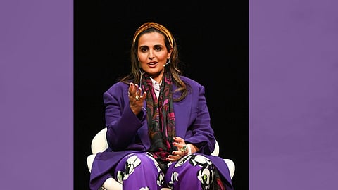 What's the connection between Mallika Sherawat and Qatari princess Sheikha Al-Mayassa?