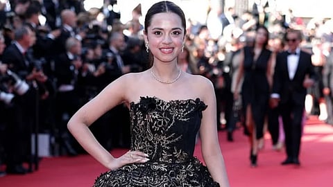 Cannes 2025: Nitanshi Goel makes stunning debut in black gown