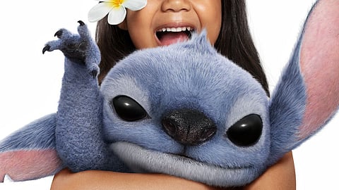 A poster of Lilo & Stitch
