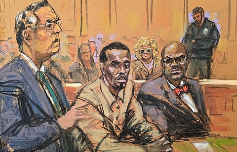 Courtroom sketches have been the only depiction of the trial unlike other high-profile cases