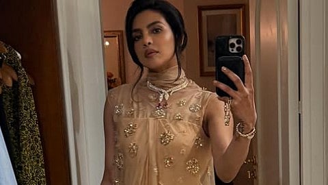 Priyanka Chopra Turns Heads in Rare Archival Dior Look by Galliano