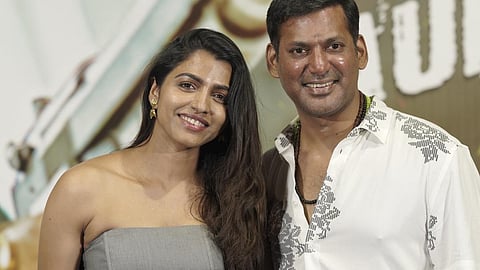 Sai Dhanshika and Vishal