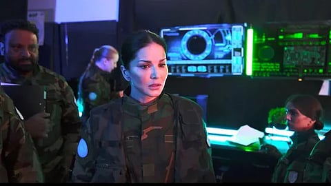 Sunny Leone wraps her first independent Hollywood film, first look surfaces