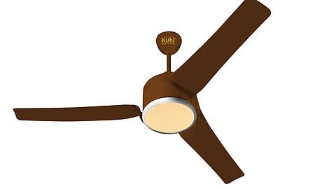 An elegant fan which also saves you money